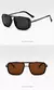 Imagem do Óculos de sol masculino Punk, Aviator Square, Uv400, Twin-Beam, Novo