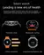 Novo relógio inteligente gps mapa navegação smartwatch à prova à prova d&#3
