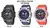 SMAEL-Relógio de pulso impermeável Dual Time Display para homens, relógio esp - comprar online