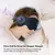 Máscara de dormir com fones de ouvido bluetooth 5.3 para dormir sombra de sono - comprar online
