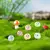 Imagem do 20 peças briquetes luminosos elfos bola preta sprite pato estatueta decoração