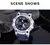 SMAEL-Relógio de pulso impermeável Dual Time Display para homens, relógio esp - loja online