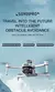 Drone 8k hd câmera dupla inteligente na internet