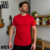 Roja remera básica