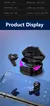 X15 TWS Gaming Earbuds com Microfone, Sem Fio, Fones De Ouvido Bluetooth, Baixo na internet