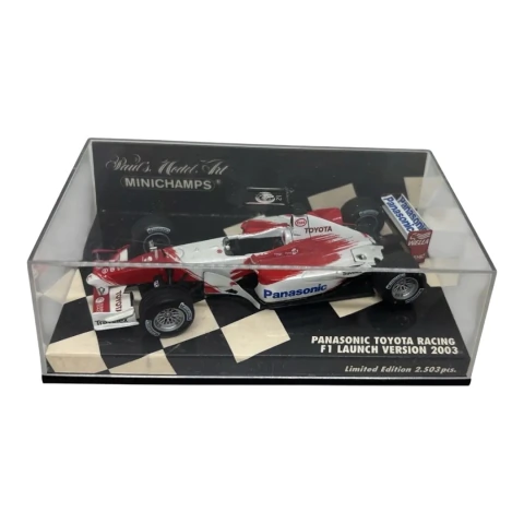 Panasonic Toyota Racing Launch Version 2003 1/43 Minichamps