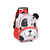 Mochila Infantil Rodinhas Escolar Passeio Cachorro Vermelha