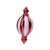ENFEITE PENDURAR ORNAMENTO VERMELHO BRANCO JOGO COM 2 REF:1049687 na internet
