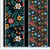 TRICOLINE MODENA DIGITAL BARRADO FLORES BORDADAS FUNDO PRETO DES:138 VAR:01 COR:114