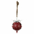 NATAL GUIZO DECORATIVO COM LACO VERMELHO REF:57041001