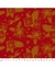 TRICOLINE ESTAMPA NATAL GOLD PRESENTES E FLOR DOURADO FUNDO VERMELHO L150 COR:02 REF:180207