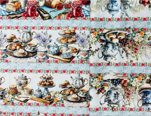 TRICOLINE DIGITAL BARRADO LOUCAS INGLESAS COM FLORES REF:799 COR:2377