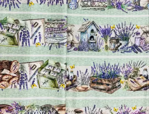 TRICOLINE DIGITAL BARRADO CAMPOS DE LAVANDAS REF:799 COR:2361