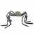 ARANHA GRANDE LISTRAS DOURADAS REF:29004459 - comprar online