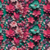 TRICOLINE DIGITAL FLORAL E GALHOS COLORIDO FUNDO VERDE REF:9017-E421