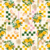 TRICOLINE LIMAO E FLORES QUADRICULADO FUNDO BRANCO REF:9050-V038
