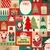 TRICOLINE NATAL PATCHWORK ARVORE PAPAI NOEL REF:8120-V001