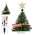 PONTEIRA ANIMADA NATAL AVIAO COM LED COM MOVIMENTO COLORIDO 22X8X51CM REF:48990001