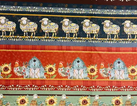 TRICOLINE DIGITAL BARRADO GIRASSOIS DA FAZENDA REF:799 COR:3013