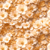 TRICOLINE DIGITAL FLORES MEDIAS BRANCAS COM FOLHAGEM DOURADO REF:9017-E447