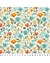 TRICOLINE DIGITAL NATURAL BEAUTY MARGARIDA AZUL E TULIPAS LARANJA FUNDO OFF WHITTE L150 VAR:04 COR:4 REF:250153