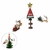 NATAL PONTEIRA ANIMADA COM 2 TRENOS COLORIDO 41X65X65CM REF:81379001 - comprar online