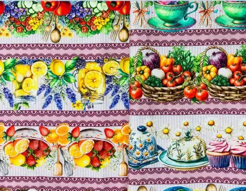 TRICOLINE DIGITAL BARRADO CESTA DE LEGUMES ROSE REF:799 COR:2473