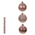 BOLA MISTO TUBO COM 9 ROSA CLARO 6CM REF:81924006