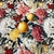 TRICOLINE DIGITAL FRUTAS LICHIA E TANGERINA COM FLORES FUNDO CREME REF:799 COR:1102 - comprar online