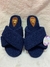 Pantufa Azul Marino de Toalla