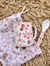 Taza Con Cuchara Flowers