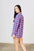 Camisa Baez Verano Rosa Y Marino - comprar online