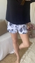 Pijama Emilia Black Manga Corta - comprar online