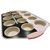Molde Cupcakes Muffin X12 Teflon Asas Silicona Reposteria - SF Market