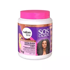 Sos Cremascara Condicionante 2X1 Super Oleos 1Kg Salon Line