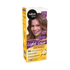 Light Color Prof 7.0 Louro Natural Salon Line