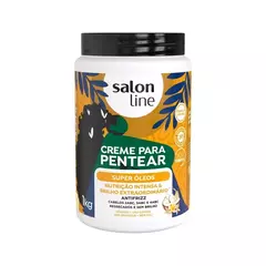 Creme Pentear Condicionador Super Oleos 1Kg Salon Line