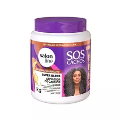Sos Ativador Condicionador Super Oleos 1Kg Salon Line