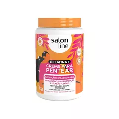 Creme Pentear Condicionador Gelatina+ Definicao Extraordinaria 1Kg Salon Line