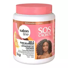 Sos Ativador Condicionador Mel E Oleo De Argan 1Kg Salon Line