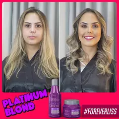 Máscara Platinum Blond Forever Liss 250G - comprar online