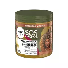 Sos Gel Definidor Condicionador Azeite De Oliva 550Gr Salon Line