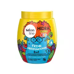 Hidra Multy Kids Creme Condicionador Multifuncional 3 Em 1 1Kg Salon Line