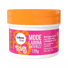 #Todecacho Modelarora Condicionador Antifrizz 120Gr Salon Line