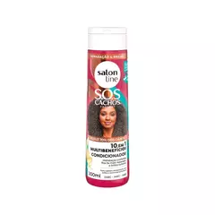 Sos Condicionador 10 Em 1 Multibeneficios +Poderosos 300Ml Salon Line