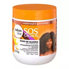 Sos Ativador Condicionador Oleo De Manga Pote 500Gr Salon Line