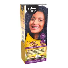 Light Color Prof 1.110 Preto Azulado Intenso Salon Line - comprar online