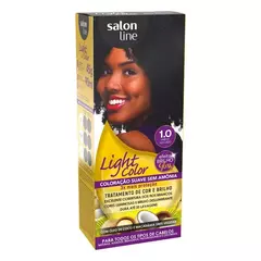 Light Color Prof 1.0 Preto Azulado Salon Line - comprar online