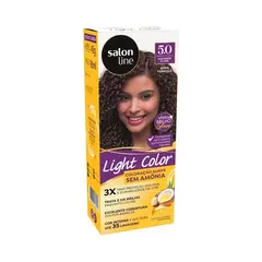 Light Color Prof 5.0 Castanho Claro Salon Line
