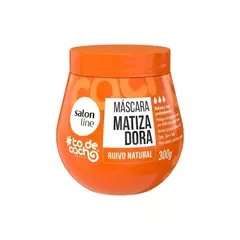 #Todecacho Mascara Condicionante Matiz Ruivo Natural 300Gr Salon Line